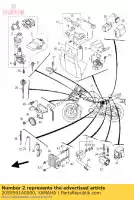 20S8591A0000, Yamaha, motorregeleenheid assy yamaha xj 600 2009 2010 2011, Nieuw