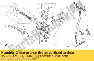 Honda 45126KTMD21 tubo flessibile, fr - Il fondo