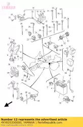 Qui puoi ordinare fermare l'interruttore assy da Yamaha , con numero parte 4XY825300000: