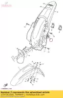 1C6F163500, Yamaha, Dado, parafango posteriore yamaha ttr230 230 , Nuovo