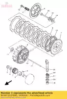 90387202F000, Yamaha, collar (5x4) yamaha yz lc a yzlc 80, New