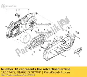 Piaggio Group 1A007472 dek - Onderkant