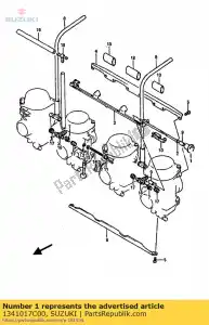 suzuki 1341017C00 eixo, motor de arranque - Lado inferior