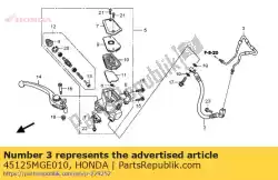 Here you can order the pipe comp. A, fr. Brake from Honda, with part number 45125MGE010: