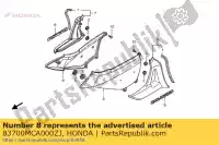 83700MCA000ZJ, Honda, cover set, l. side *r274m honda gl goldwing a gold wing  gl1800a 1800 , New