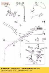 Aquí puede pedir kit de tubería cpl. Racing 2000 de KTM , con el número de pieza 59032063000: