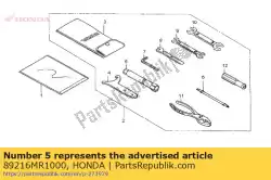 Ici, vous pouvez commander le clé, bouchon auprès de Honda , avec le numéro de pièce 89216MR1000: