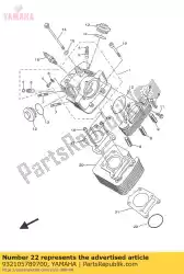 Here you can order the o-ring from Yamaha, with part number 932105789700: