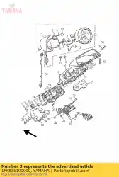 beugel, meter van Yamaha, met onderdeel nummer 1FK835190000, bestel je hier online: