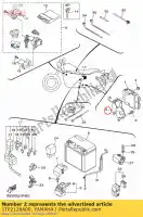 1TP2128A00, Yamaha, support, régulateur yamaha xvs950cu bolt xvs950cud 950 , Nouveau