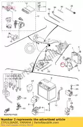 Qui puoi ordinare staffa, regolatore da Yamaha , con numero parte 1TP2128A00: