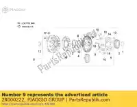 2R000222, Piaggio Group, Buisson d5,5 aprilia  caponord etv normal and r rst rsv rsv tuono 1000 2001 2002 2003 2004 2005 2006 2007 2008 2009, Nouveau