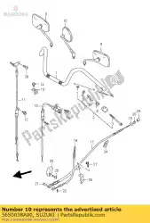 Here you can order the mirror assy from Suzuki, with part number 5650038A90: