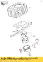 920331287, Kawasaki, ring-snap kawasaki klx dtracker d  c tracker 125 klx125 150 klx140l klx140 klx150bf klx140r 140 , New