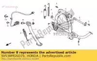 50538MGSD70, Honda, hook, main stand spring honda nc 700 2012 2013, New