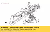 45133MFAD10, Honda, pipe c, fr. brake honda cbf 1000 2006 2007 2008 2009 2010, New