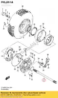 6471138F20, Suzuki, O? tylna r suzuki lt a400 eiger 4x2 a400f 4x4 kingquad asi a400fz a400z f400fz fsi f400f lta400f ltf400f 400 , Nowy