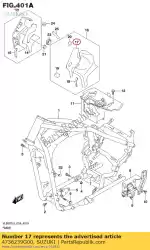 kussen, frame h van Suzuki, met onderdeel nummer 4736239G00, bestel je hier online: