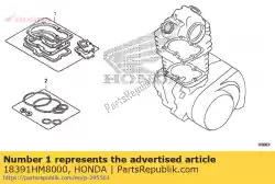 Aquí puede pedir embalaje, silenciador de Honda , con el número de pieza 18391HM8000: