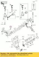 120CB0612, Kawasaki, douille à boulon, 6x12 zr1000b7f kawasaki  er gpx gpz h2 h2r klr kr tengai tr vn voyager z zg zl zx 250 500 600 650 750 800 900 1000 1200 1400 2000 1985 1986 1987 1988 1989 1990 1991 1992 1993 1994 1995 1996 1997 1998 1999 2000 2001 2002 2003 2004 2005 2006 2007 2008 2009 2010 2013 2014 , Nouveau