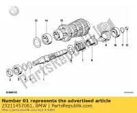 23211457061, BMW, albero di trasmissione bmw  750 1000 1100 1984 1985 1986 1987 1988 1989 1990 1991 1992 1993 1994 1995 1996 1997, Nuovo