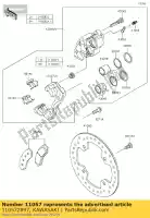 110572897, Kawasaki, 01 support, gauche kawasaki krf1000 teryx krx 1000 , Nouveau