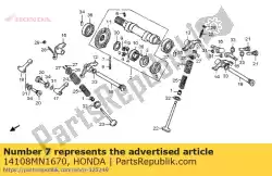 Aqui você pode pedir o êmbolo, configuração da câmera em Honda , com o número da peça 14108MN1670: