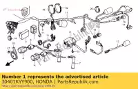 30401KYY900, Honda, cuscino, unità cdi honda ca rebel  cb hornet f cg twofifty cbx cb250 ca125 cg125 125 250 , Nuovo