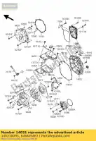 140310095, Kawasaki, générateur de couverture zx1400d8f kawasaki zzr 1400 2008 2009 2010 2011, Nouveau