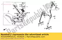 45500MM5016, Honda, bomba de freio dianteira honda cbr 1000 1987 1988, Novo