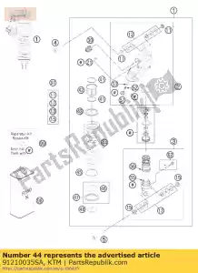 ktm 91210035SA veer 140-225 (62) d = 14,5 - Onderkant