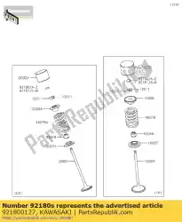 Here you can order the shim,t=1. 775 zx600-m1h from Kawasaki, with part number 921800127: