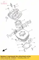 43G111810100, Yamaha, joint culasse yamaha it 200 1986, Nouveau