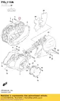 1134148G00, Suzuki, deksel, koppeling suzuki  vzr 1800 2006 2007 2008 2009 2010 2011 2012 2014 2015 2016 2017 2018 2019, Nieuw