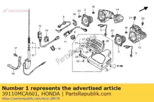 Honda 39110MCA601 unità audio - Il fondo