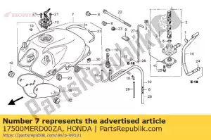 Honda 17500MERD00ZA juego de tanques, combustible * nha13m * - Lado inferior