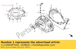 Aqui você pode pedir o cobrir comp., r. Bloco do motor em Honda , com o número da peça 11330KWF940: