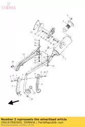 Qui puoi ordinare gruppo parascintille da Yamaha , con numero parte 1P6147800000: