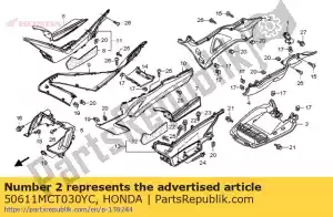 Honda 50611MCT030YC saia, r. andar * nha95m * - Lado inferior