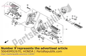 honda 50640MS2670 no description available at the moment - Bottom side