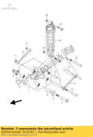 6265844G00, Suzuki, bout, rechts kussen suzuki gsr 600 2006 2007 2008 2009 2010, Nieuw