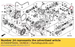 Tutaj możesz zamówić komp. Szybu, fr. Ko? Cowy kl od Honda , z numerem części 41540HP5600: