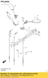 Here you can order the screw from Suzuki, with part number 0912706025: