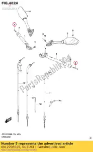 suzuki 0912706025 screw - Bottom side