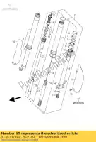 5135137FC0, Suzuki, .bout. vork suzuki rm  rmz rm250 250 , Nieuw