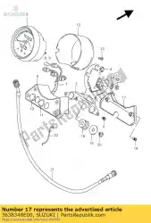 Here you can order the cover,p-box from Suzuki, with part number 3638348E00: