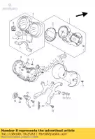 3411138G00, Suzuki, minúscula suzuki gsf bandit s u su sa  a sua ua gsf650nsnasa gsf1200nsnasa gsf1250nsnasa gsf1250nassa 1250 650 1200 , Nuevo