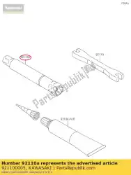 Aquí puede pedir llave de herramienta, caja, 16 mm kx250-n2 de Kawasaki , con el número de pieza 921100005: