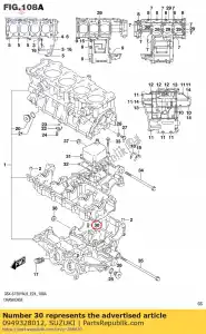 suzuki 0949328012 jet, missie - Onderkant