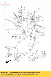 Qui puoi ordinare albero del kit cilindro da Yamaha , con numero parte 1SDF58070000: